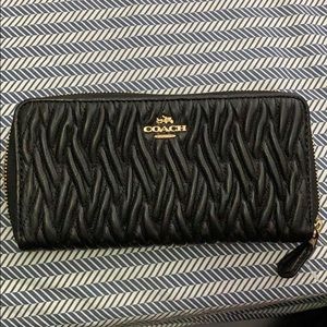Coach Black Wallet